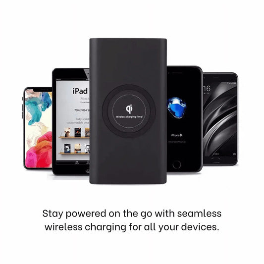 Entronix Wireless Power Bank - 20000 mAh/USB-C/iPhone/Android - Entronix
