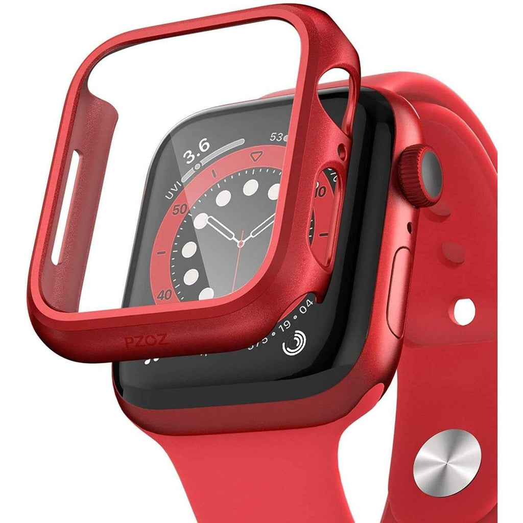 Entronix Apple Watch Series 6/5/4/SE, 44mm Case - Built-In Screen Protector, - Entronix
