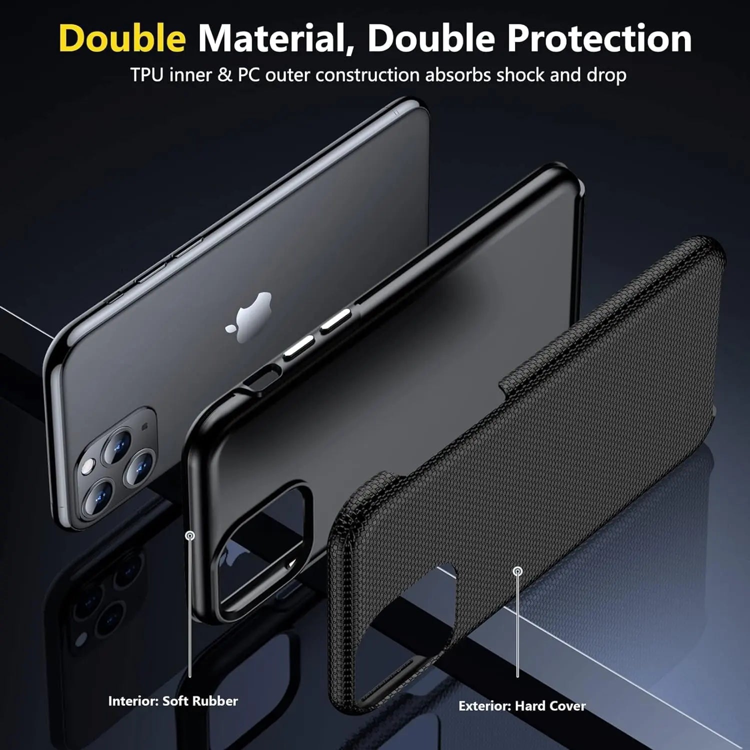 Entronix Apple iPhone 16 Plus Impact Shock Bumper Case, - Entro Retail