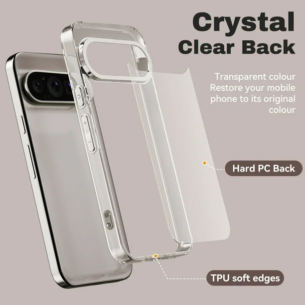 Entronix Google Pixel 9/9 Pro Crystal Clear Case - Slim - Entronix