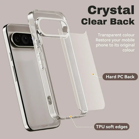 Entronix Google Pixel 9/9 Pro Crystal Clear Case - Slim - Entronix