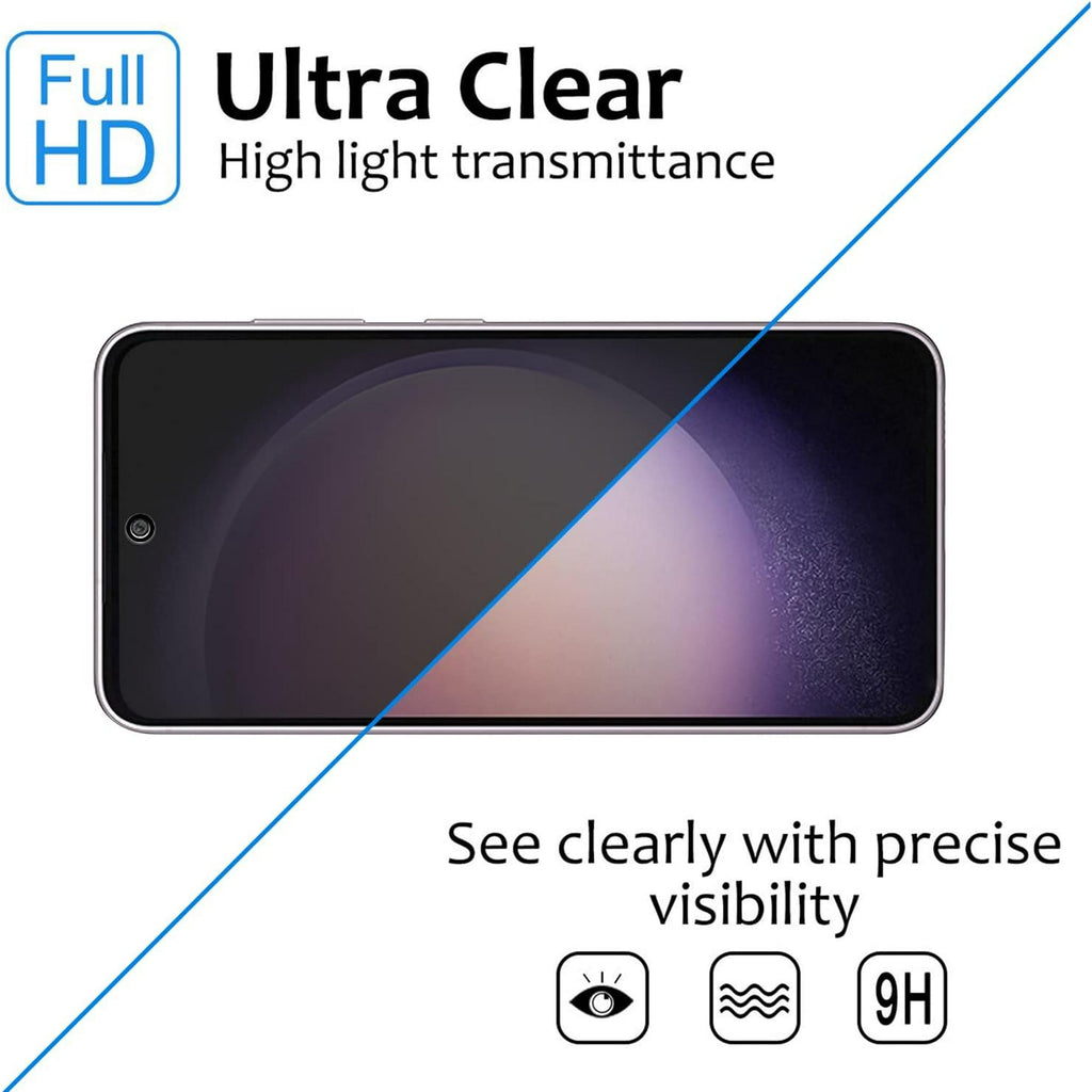 Entronix Anti-Spy Privacy Screen Protector & Camera Lens Protector Compatible with Galaxy S25 Ultra - 6-Piece Combo