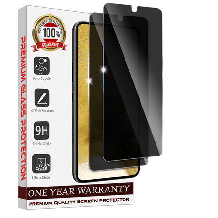 Entronix Case Privacy Screen Protector for Samsung Galaxy A55 Protector, 2 PACK Anti-Spy Tempered Film - Entro Retail