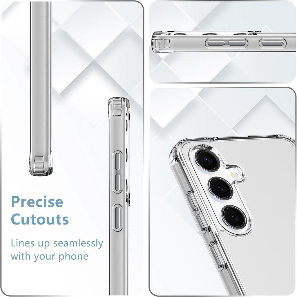 Entronix Samsung Galaxy S24 FE Crystal Clear Case - Slim - Entronix
