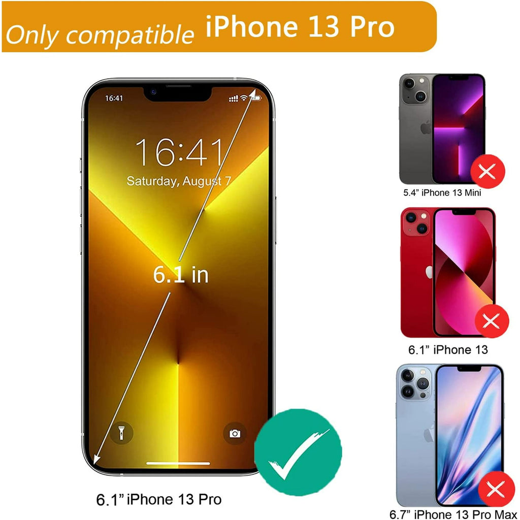 Entronix Case Compatible with iPhone 13 Pro - [7000mAh] Charging Powerbank Cover
