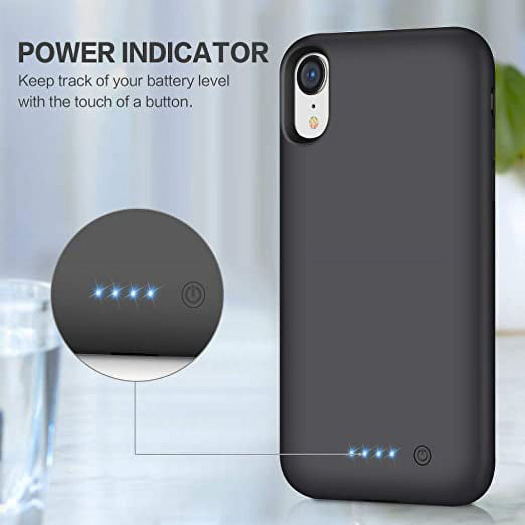 Entronix Apple iPhone XR Case - 7000mAh Battery Charger - Entronix