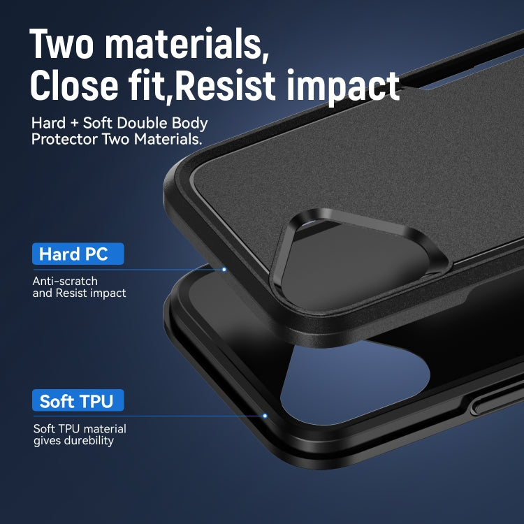 Entronix Case Compatible with iPhone 17 - Soft-Touch Dual-Layer Sleek Cover