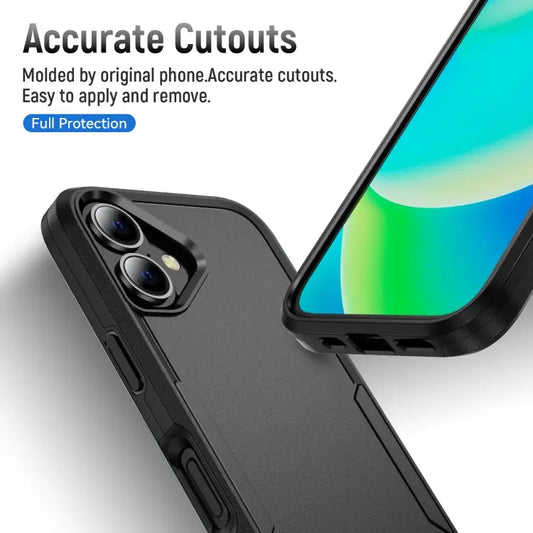 Entronix Case Compatible with iPhone 17 - Soft-Touch Dual-Layer Sleek Cover - Entronix
