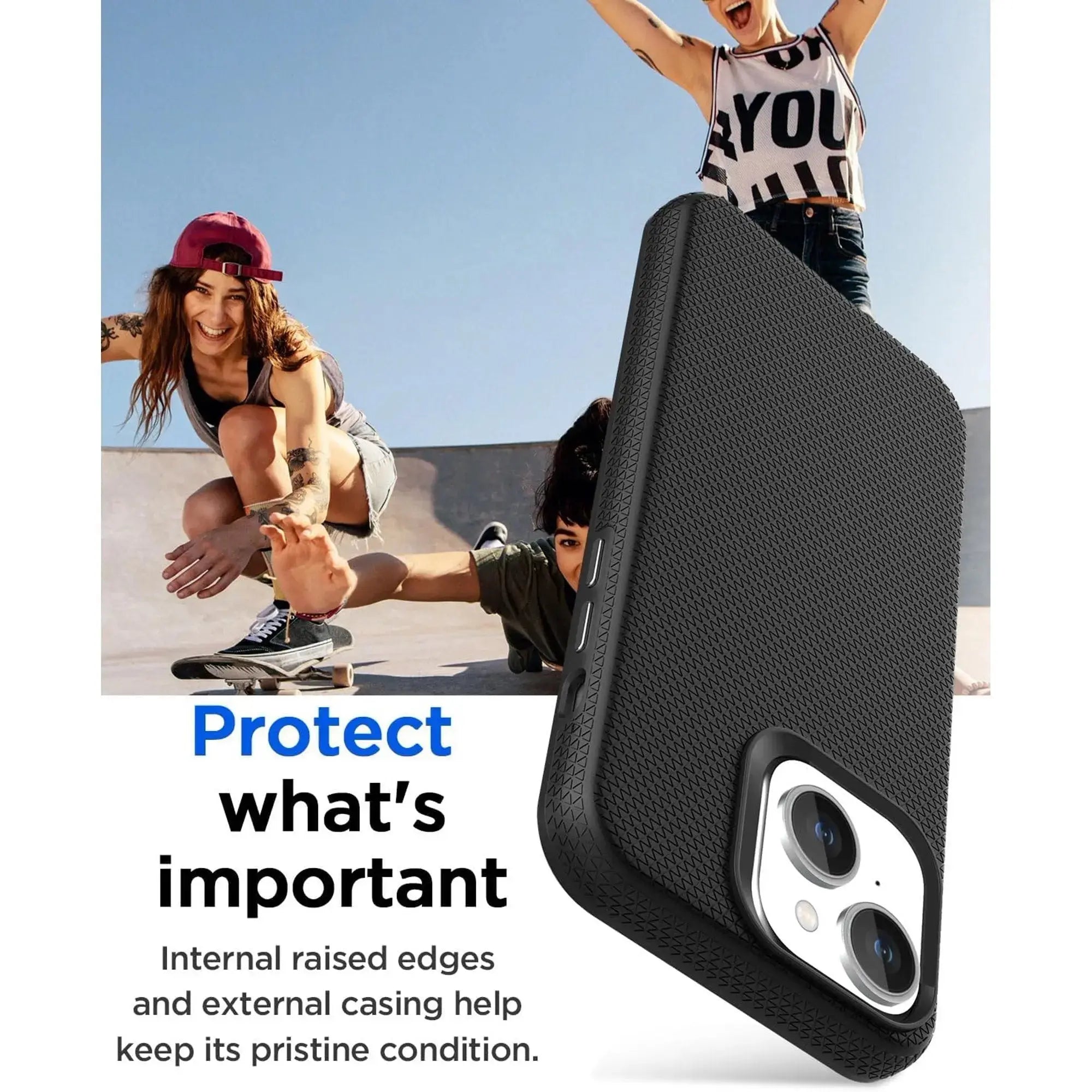 Entronix Apple iPhone 16 Pro Max Impact Shock Bumper Case, - Entro Retail