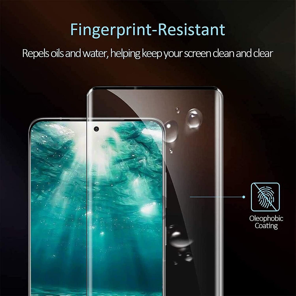 Entronix Clear Screen Protector Compatible with Galaxy Note 10 Plus - 3-Piece Combo