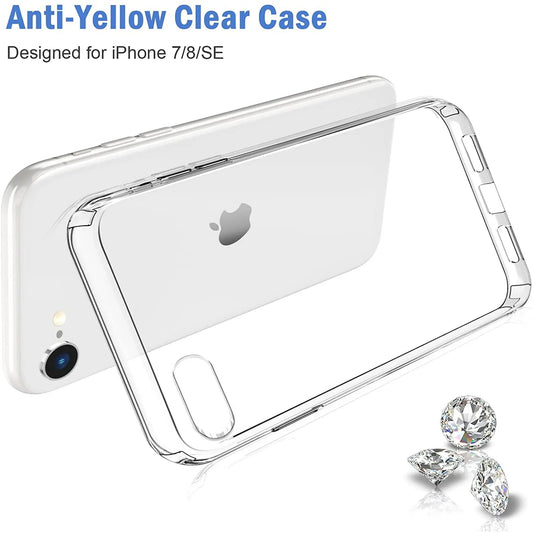 Entronix Apple iPhone 8/7/SE Crystal Clear Case - TPU - Entronix