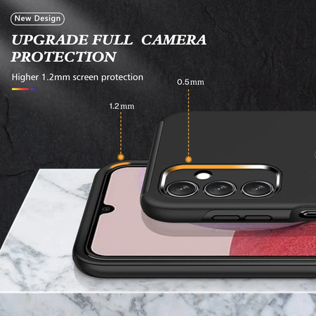 Entronix Bundle Compatible with Galaxy A16 - 360º Circular Ring Gripstand Case & 2 Clear Screen Protectors - Entronix