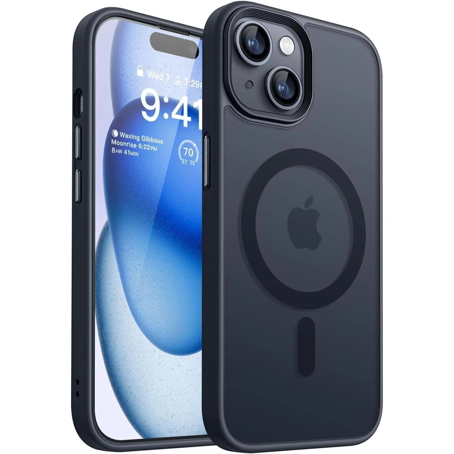 Entronix [Magnetic] Case Compatible with iPhone 14 Plus - Translucent Frosted Matte - Entronix