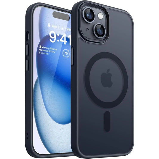 Entronix [Magnetic] Case Compatible with iPhone 14 Plus - Translucent Frosted Matte - Entronix