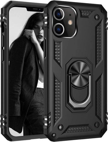 Entronix Apple iPhone 11 Case - Guard Ring Holder, Dual Layer Protection - Entro Retail