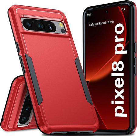 Entronix Case Designed for Google Pixel 8 Pro Heavy Duty Case, Protection Shockproof Dropproof Dustproof Anti-Scratch Case - Entro Retail