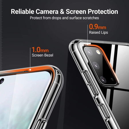 Entronix Samsung Galaxy S20 Plus Crystal Clear Case - Slim - Entronix