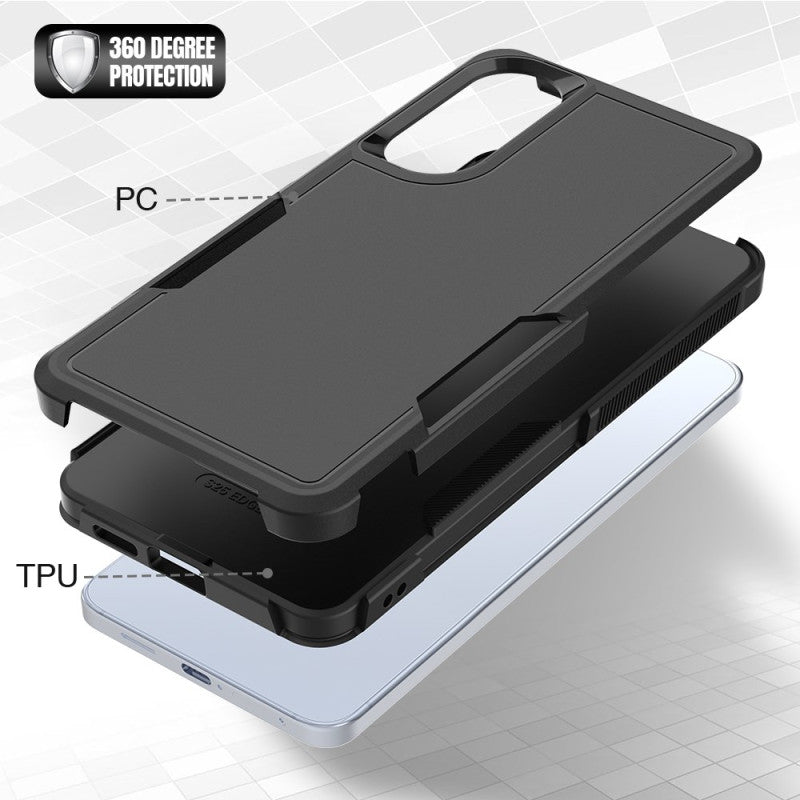 Entronix Case Compatible with Galaxy S25 Edge - Soft-Touch Dual-Layer Sleek Cover - Entronix