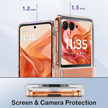Entronix Motorola Razr Plus 2024 Crystal Clear Case - Slim - Entronix