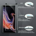Entronix Clear Screen Protector Compatible with Galaxy Note 9/8 - 2-Piece Combo