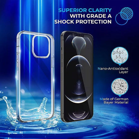 Entronix Apple iPhone 16 Plus Crystal Clear Case - Sturdy - Entro Retail