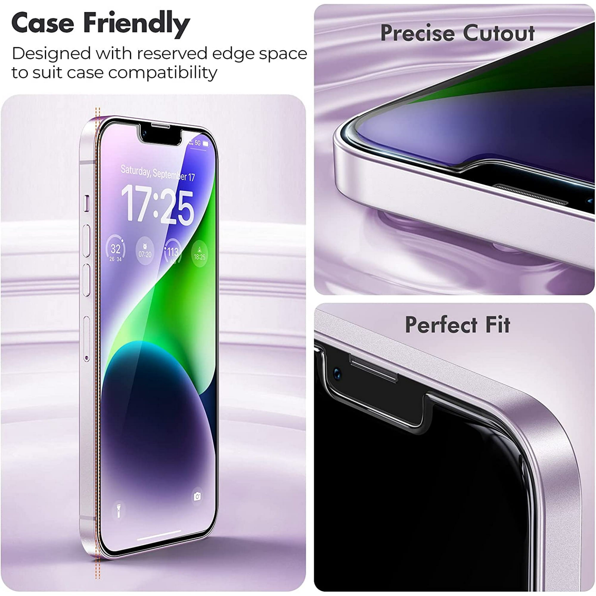 Entronix Anti-Spy Privacy Screen Protector Compatible with iPhone 17e - 3-Piece Combo ENTRONIX