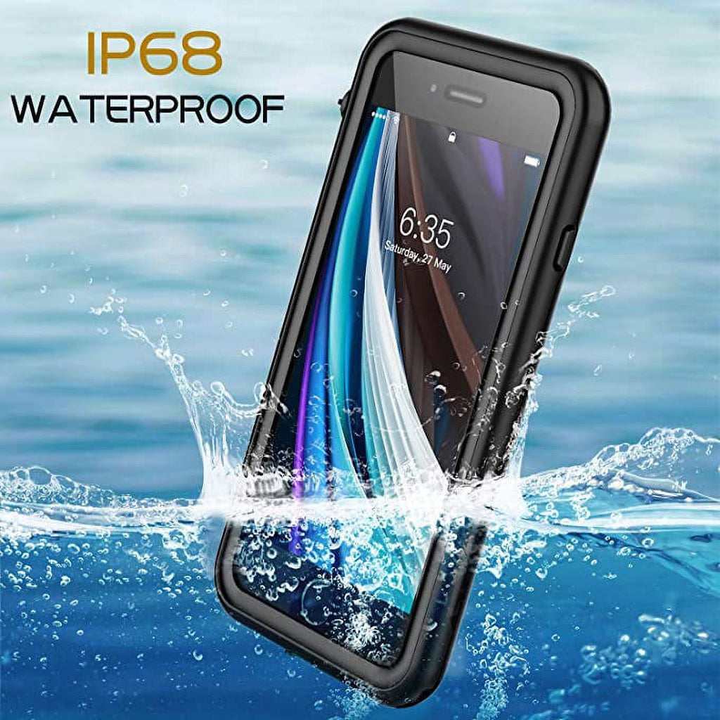 Entronix Case Compatible with iPhone 8/7/SE - IP68 Waterproof Protection