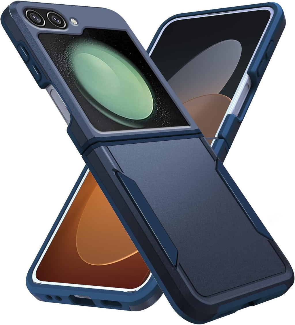 Entronix Case Designed for Samsung Z Flip 5 Heavy Duty Case, Protection Shockproof Dropproof Dustproof Anti-Scratch Case - Entro Retail