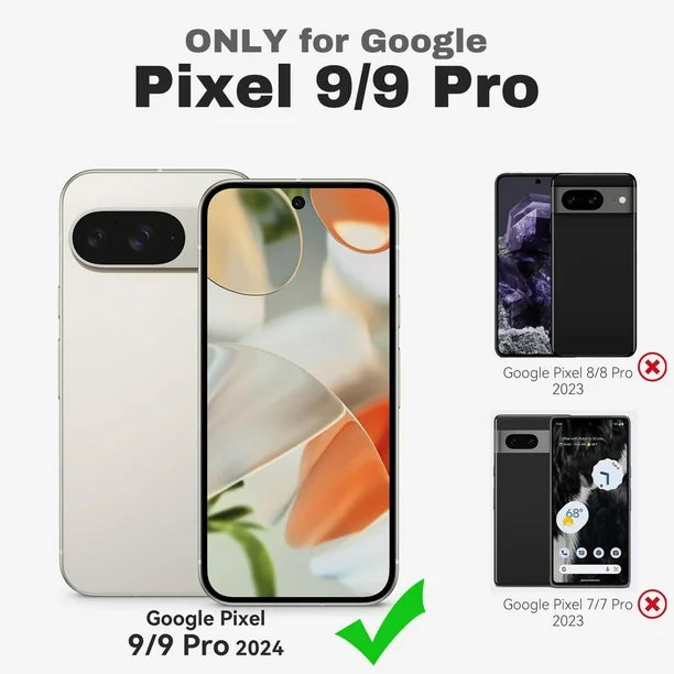 Entronix Google Pixel 9/9 Pro Crystal Clear Case - Slim - Entronix