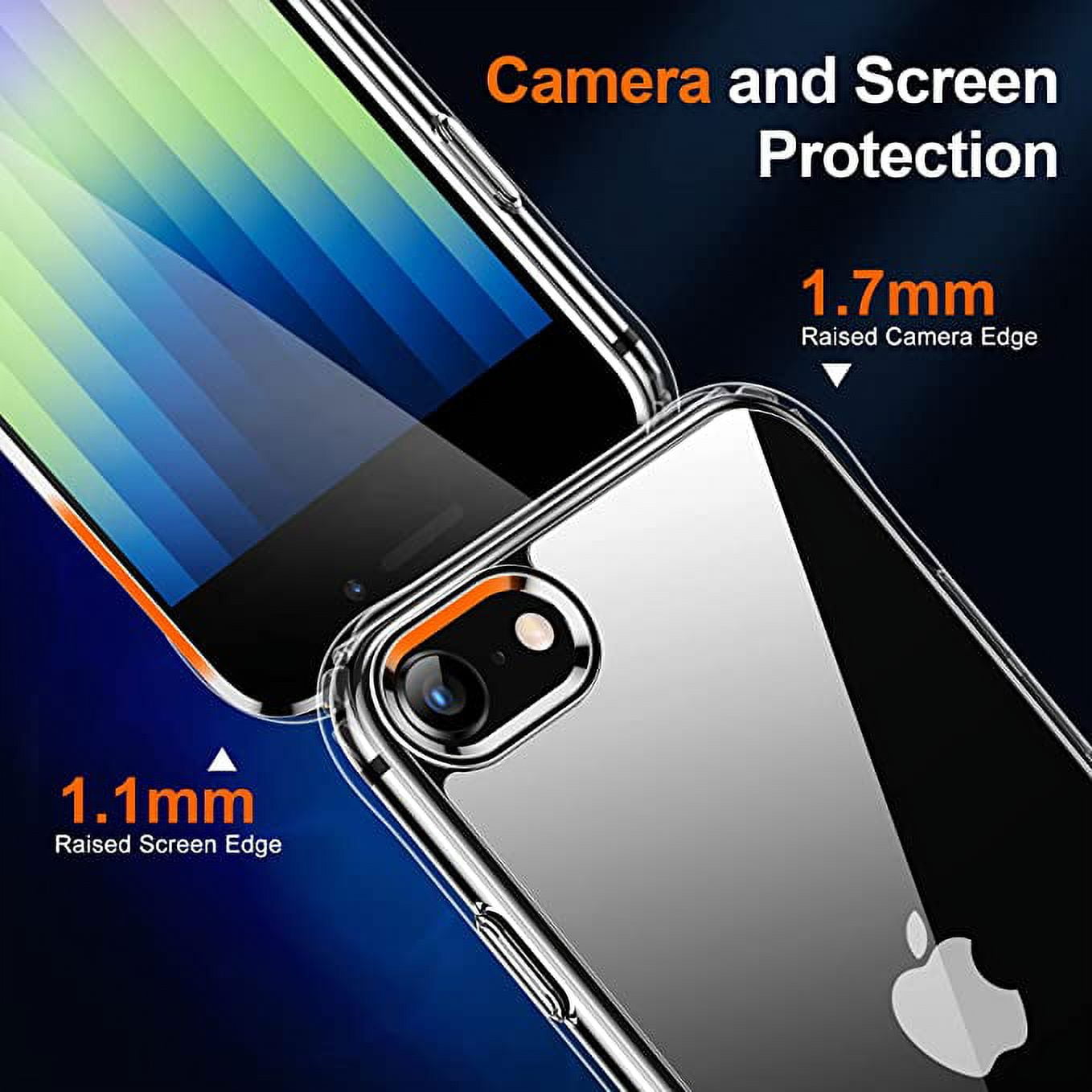 Entronix Apple iPhone 8/7/SE Crystal Clear Case - TPU - Entronix