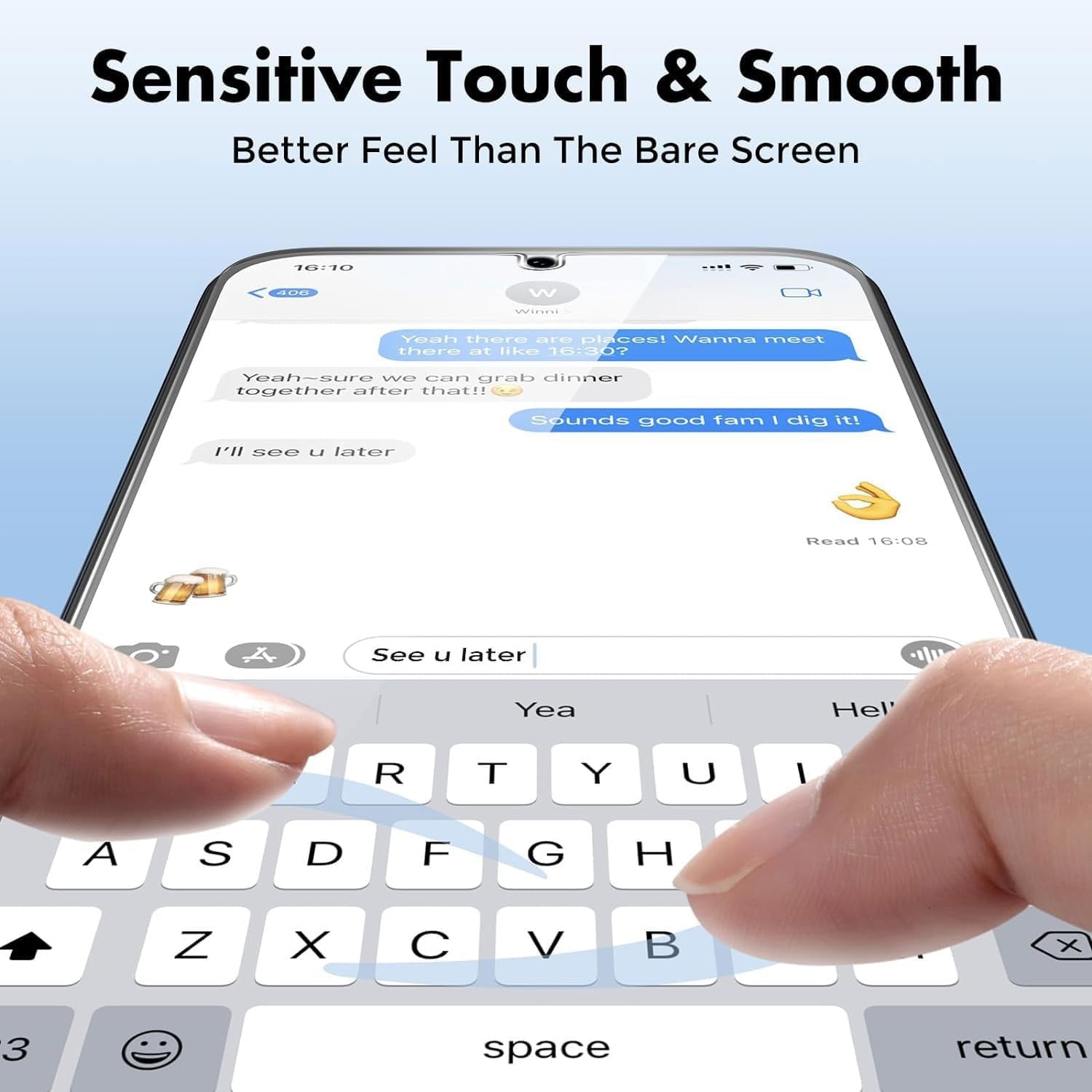 Entronix Clear Screen Protector Compatible with Galaxy A04s - 3-Piece Combo