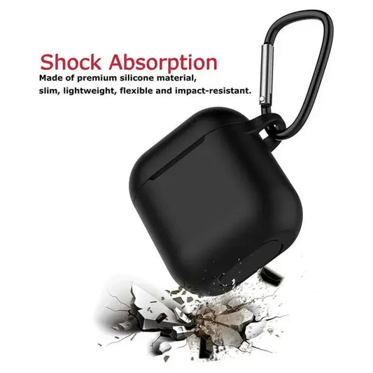 Entronix Apple AirPods 1st/2nd Gen Case - Liquid Silicone Cover, - Entronix