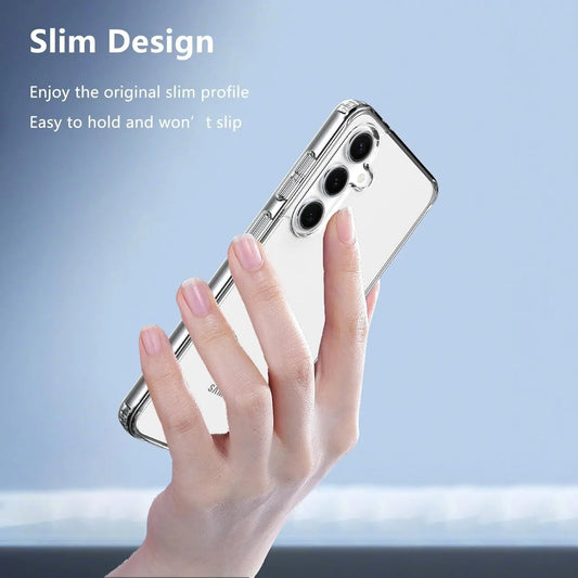 Entronix Samsung Galaxy S24 FE Crystal Clear Case - Slim - Entronix