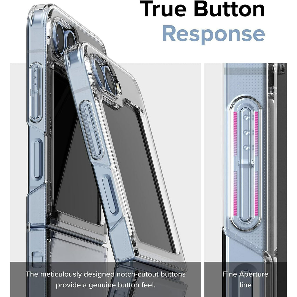 Entronix Samsung Galaxy Z Flip 6 Crystal Clear Case - Slim - Entronix