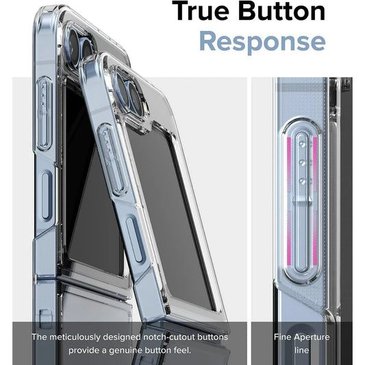 Entronix Samsung Galaxy Z Flip 6 Crystal Clear Case - Slim - Entronix