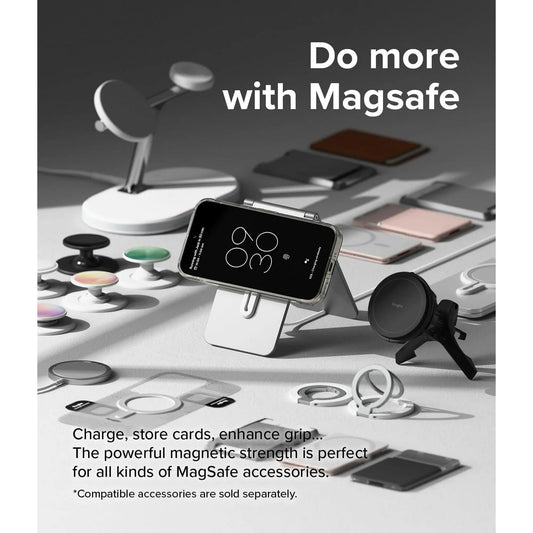 Entronix [Magnetic] Case Compatible with Pixel 10/10 Pro - [Hard Back] Slim Clear - Entronix
