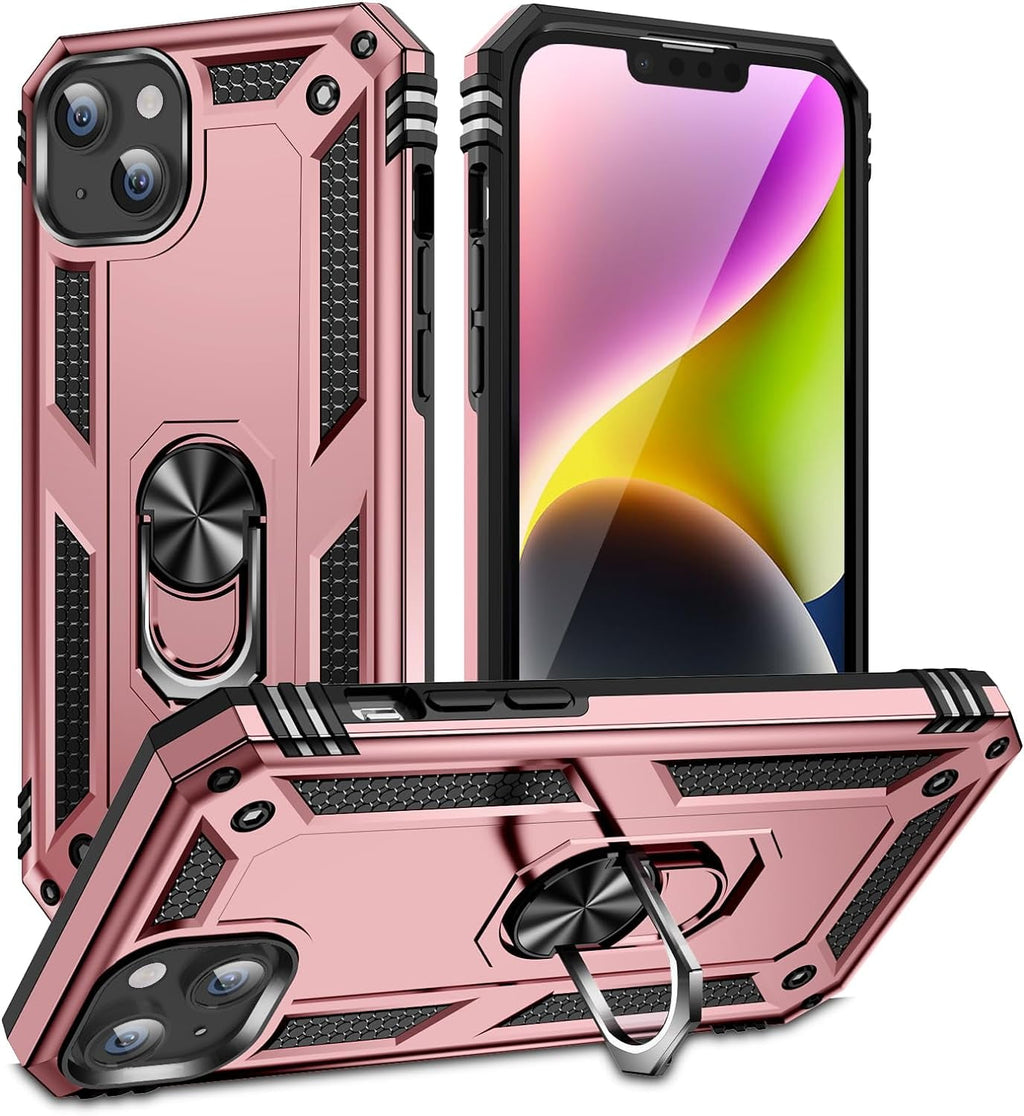 Entronix Apple iPhone 14 Plus Case - Guard Ring Holder, Dual Layer Protection - Entro Retail
