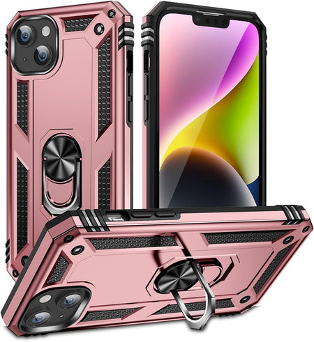 Entronix Apple iPhone 14 Plus Case - Guard Ring Holder, Dual Layer Protection - Entro Retail