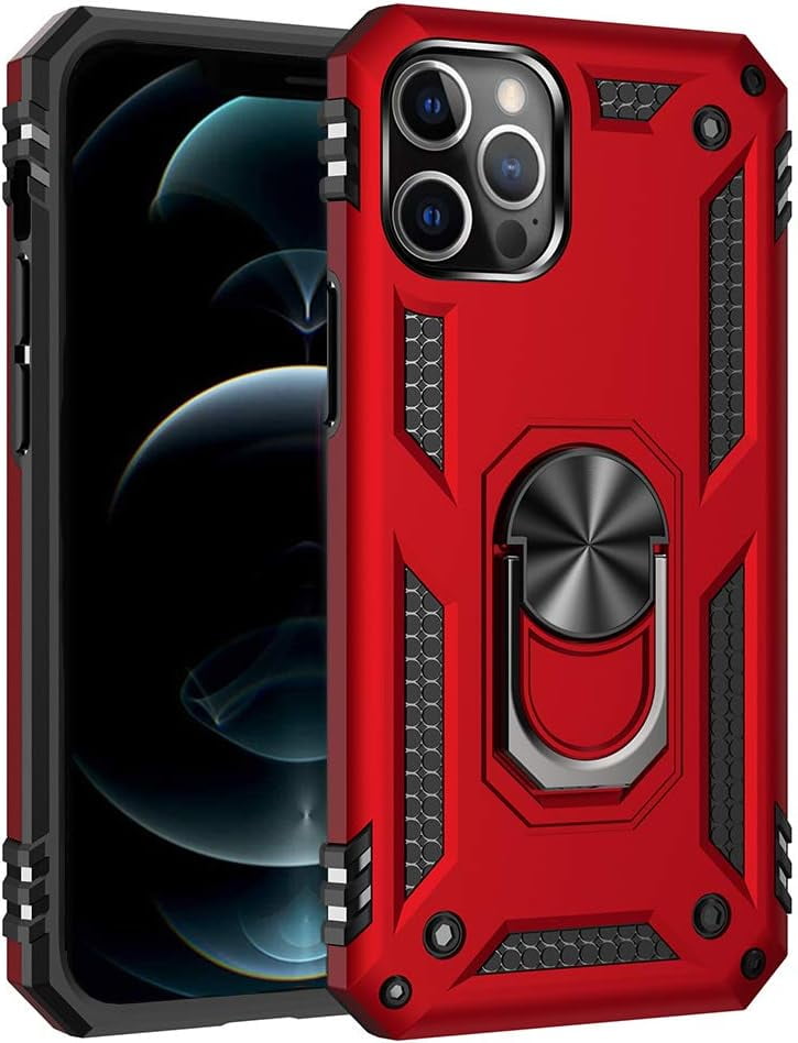 Entronix Apple iPhone 13 Pro Case - Guard Ring Holder, Dual Layer Protection - Entro Retail