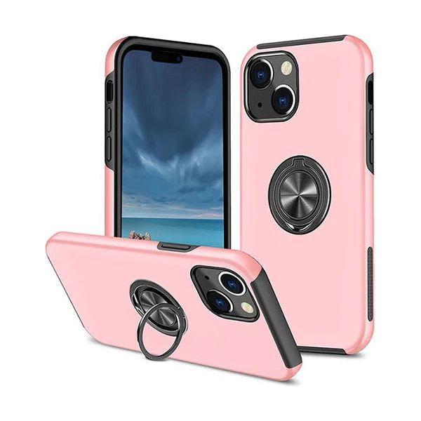 Entronix Case Compatible with iPhone 14 Plus - 360º Circular Ring Gripstand