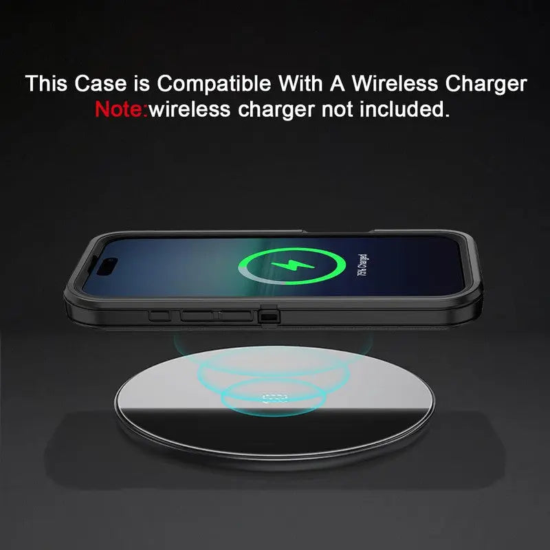 Entronix Bundle Compatible with iPhone 17 Pro Max - Heavy Duty Case & 2 Clear Screen Protectors - Entronix