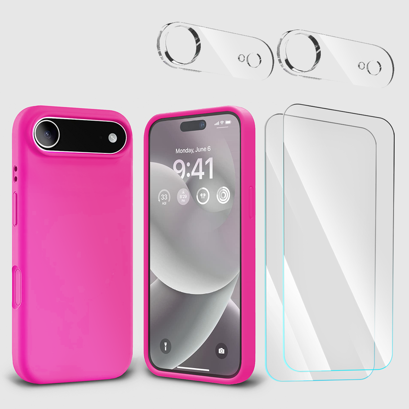 BUi17AirSiliconeHotPink2TGClear2Cam