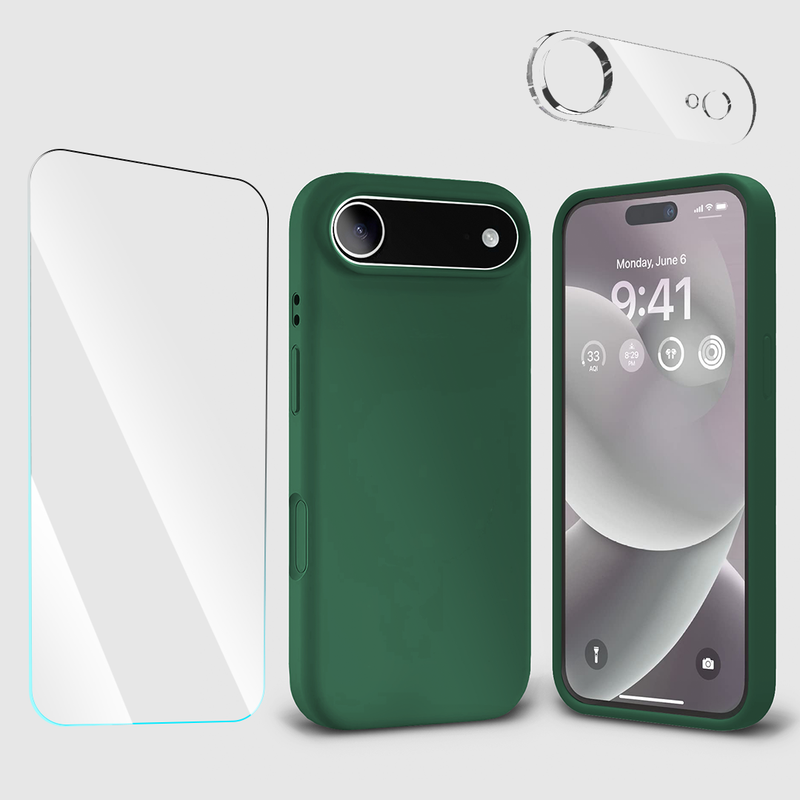 BUi17AirSiliconeGreen1TGClear1Cam