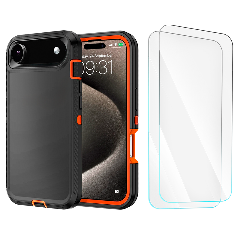 BUi17AirHeavyDutyOrange2TGClear