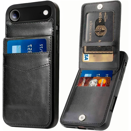 i17 Air 5P Wallet - Black