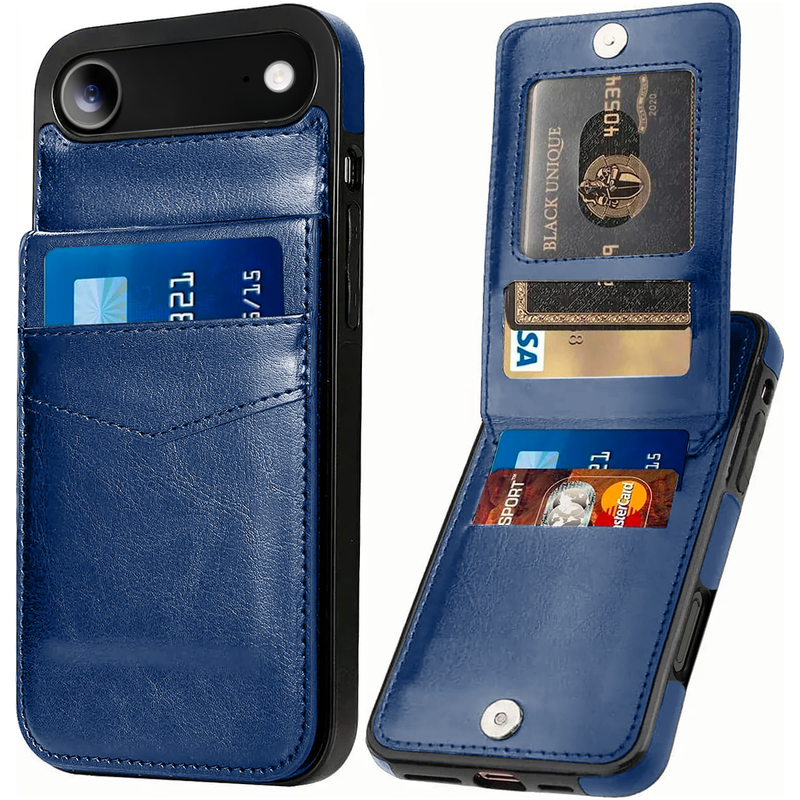 i17 Air 5P Wallet - Navy