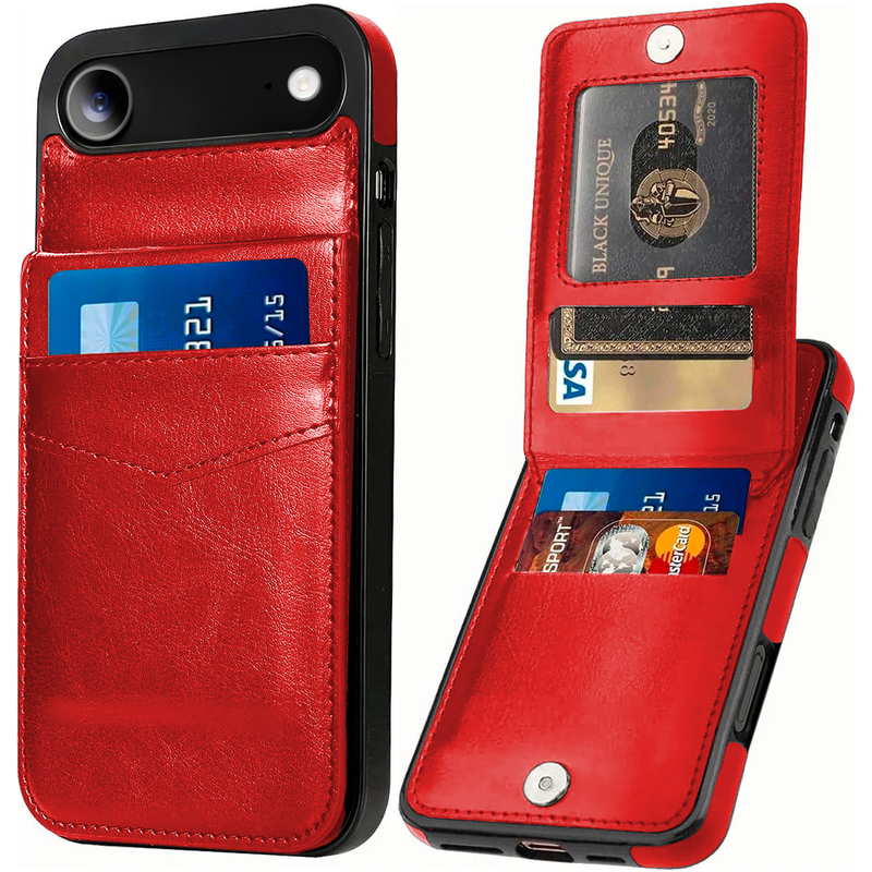 i17 Air 5P Wallet - Red