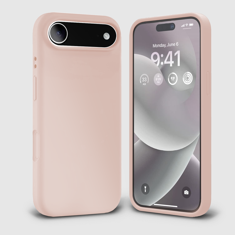 i17 Air Silicone - Rose Gold