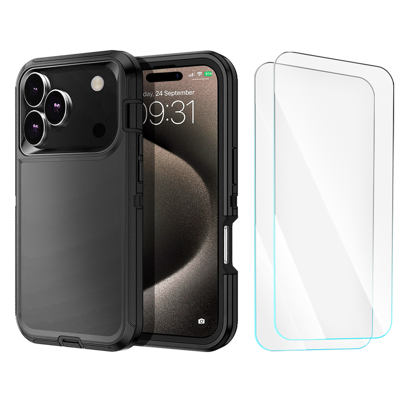 BUi17ProMaxHeavyDutyBlack2TGClear