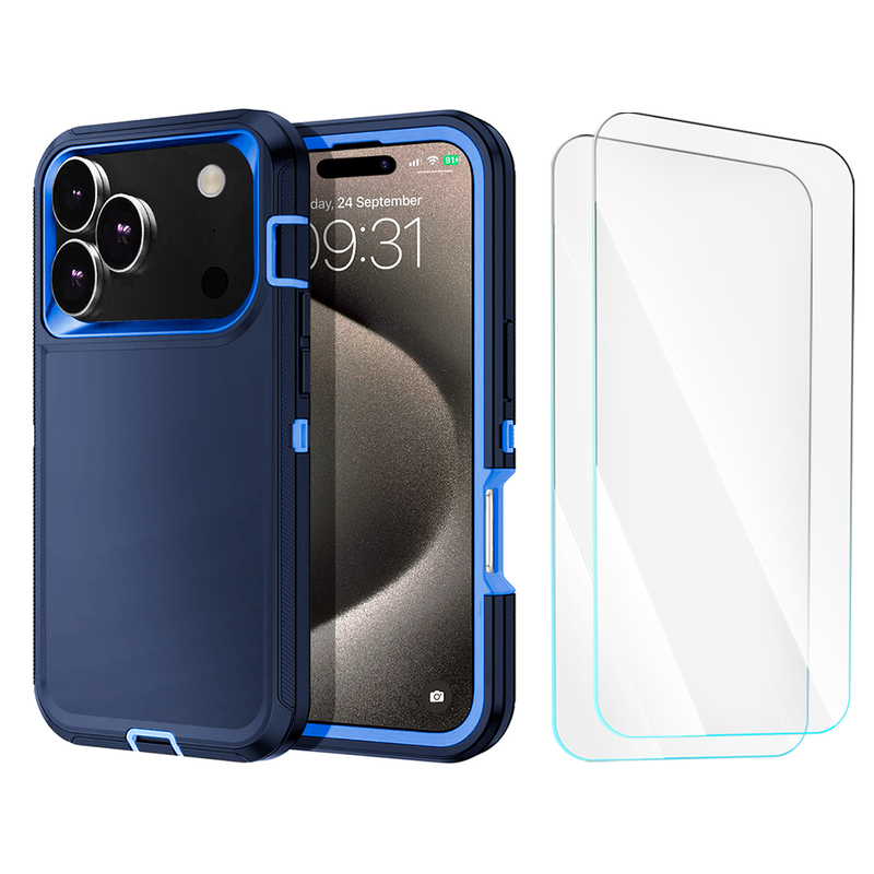 BUi17ProMaxHeavyDutyNavy2TGClear